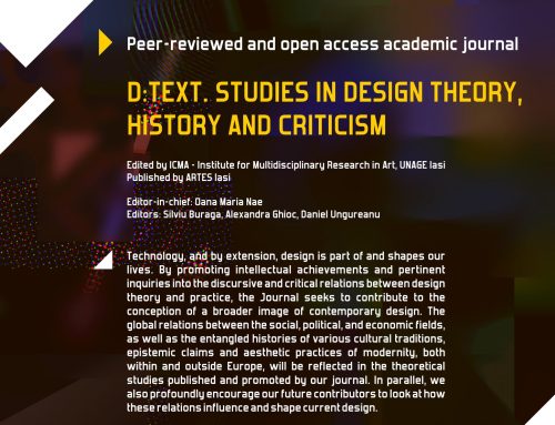 D:TEXT JOURNAL: STUDIES IN DESIGN THEORY, HISTORY AND CRITICISM