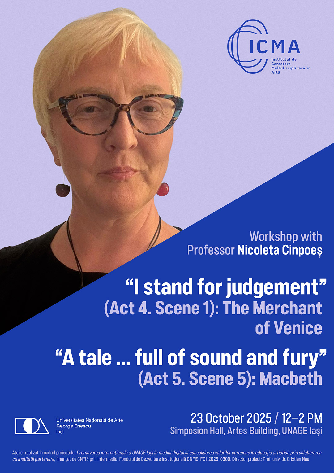 Ateliere cu Nicoleta Cinpoeș