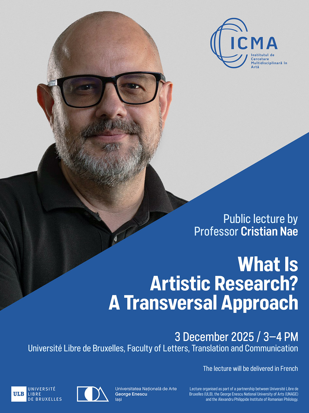 Lecture by Cristian Nae (Poster)